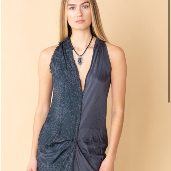 NWT Jaga Murano dress size 2 - navy blue/black pattern - Picture 5 of 9